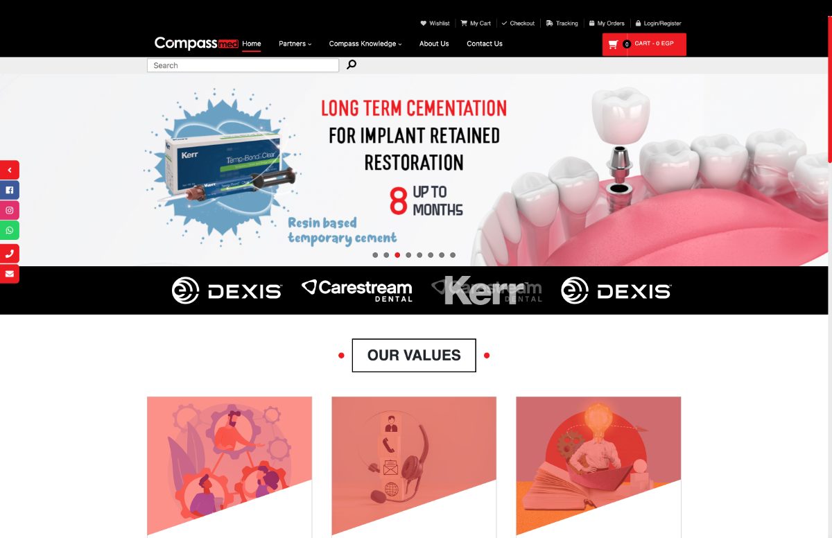 Compass Med — product screenshot